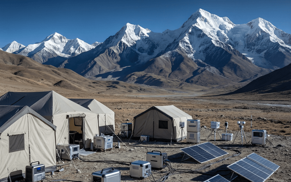 Qinghai-Tibet Plateau — Scientific Expedition Camp